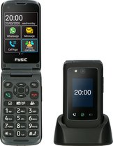Fysic F20 Mobiele klaptelefoon met SOS - WhatsApp, Facebook en Youtube standaard geïnstalleerd