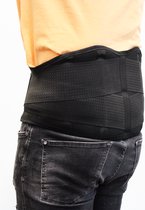 All4Fysio Rugband | Rugbrace Onderrug | Rugbandage-Maat M: 75 - 90 cm