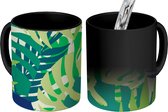 Magische Mok - Foto op Warmte Mok - Patronen - Bladeren - Tuin - 350 ML