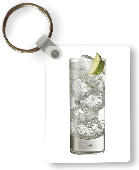 Sleutelhanger - Gin tonic met ijsblokjes - Plastic | bol.com