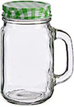 Vivalto Voorraadpot 430 Ml Glas Transparant/groen