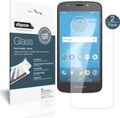 dipos I 2x Pantserfolie helder compatibel met Motorola Moto E5 Play SD427 Beschermfolie 9H screen-protector