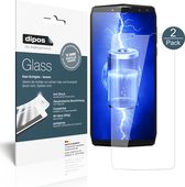 dipos I 2x Pantserfolie helder compatibel met Blackview P10000 Pro Beschermfolie 9H screen-protector