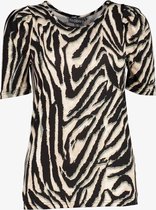 TwoDay dames T-shirt met zebraprint - Maat 3XL