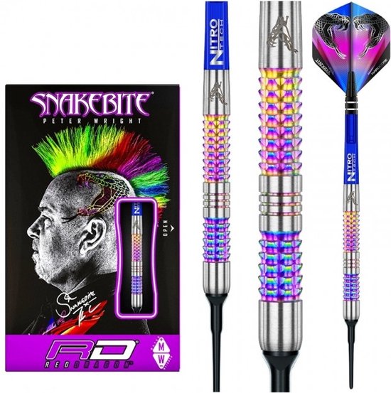 Peter Wright Snakebite - Black Strike - 90% - 24-26 gram - RedDragon