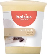 24 stuks Bolsius votive vanille - vanilla geurkaarsen 53/45 (15 uur)