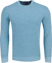 Superdry - Heren Trui - Academy Dyed Crew - Blauw