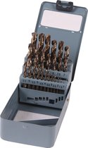 HSS metaalborenset kobalt split point 25 delig