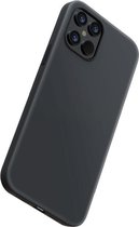 iPhone 12 Pro Hoesje Zwart - Ultra dun & sterk met super fijne grip!