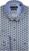 Giordano 127032 Casual overhemd met lange mouwen - Maat XL - Heren