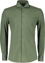 Ledûb Overhemd - Modern Fit - Groen - 43