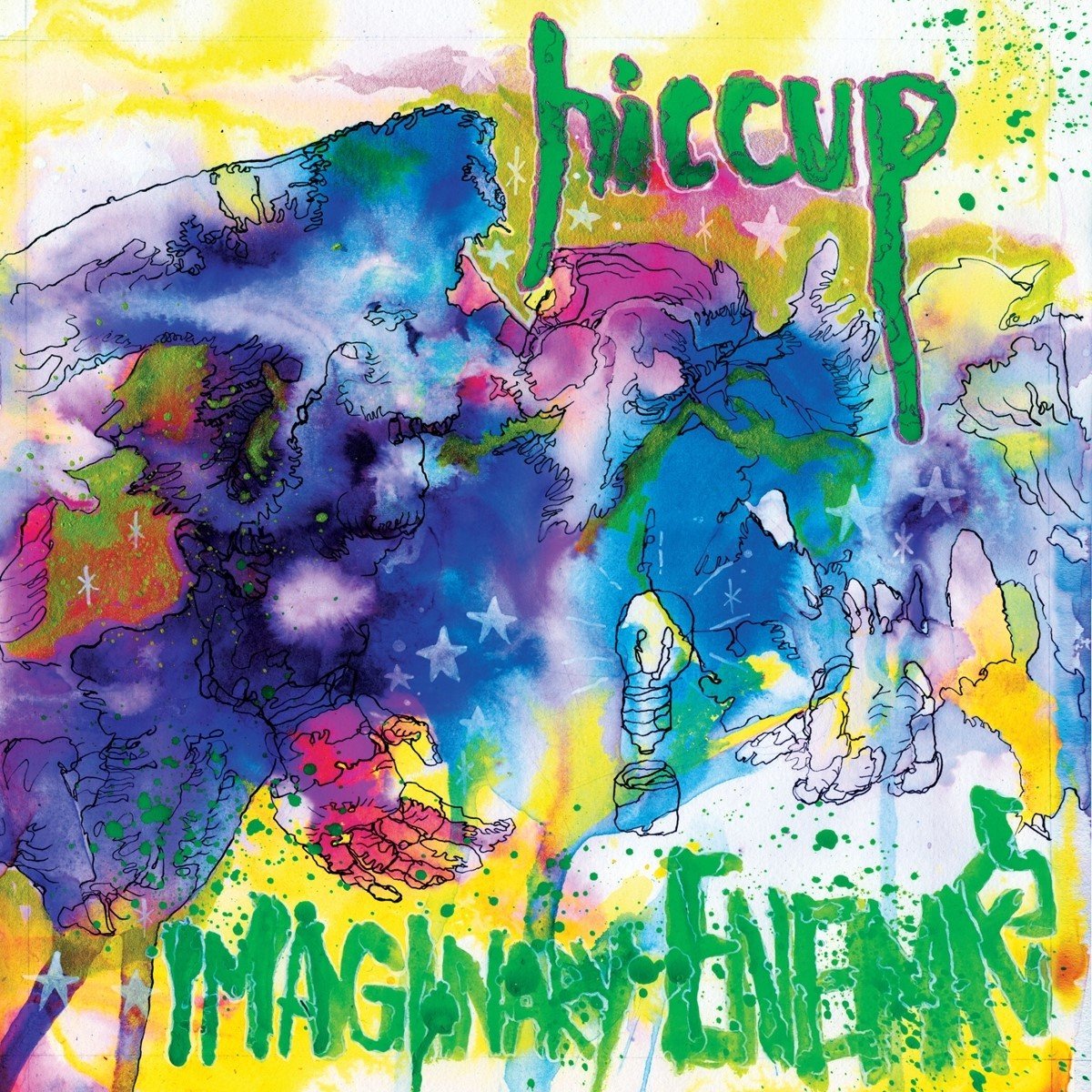 Hiccup - Imaginary Enemies (LP) (Coloured Vinyl) (Limited Edition)