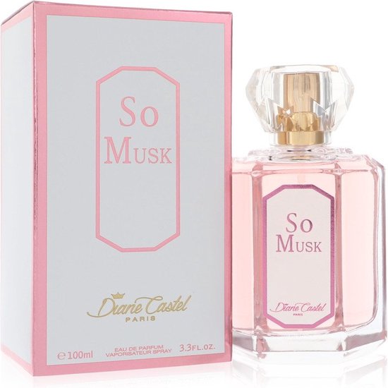 Diane Castel So Musk Eau De Parfum Spray 100 Ml For Women