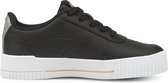 PUMA Carina L PS Meisjes Sneakers - Puma Black-Peach Parfait - Maat 27.5