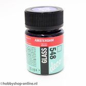 Glasverf - Porseleinverf - 548 Blauwviolet - Amsterdam - 16 ml