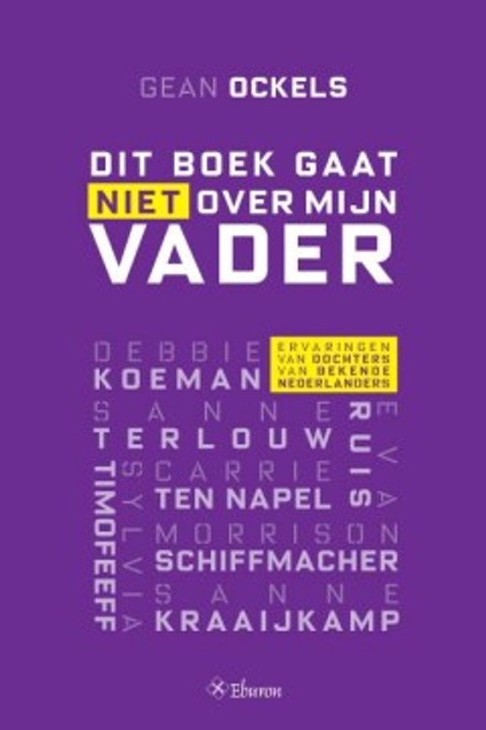 Dit boek gaat niet over mijn vader - cover