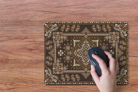 Tapis de souris Groot - Tapis persan - Tapis - Motifs - Marron - 40x30 cm - Tapis de souris - Tapis de souris