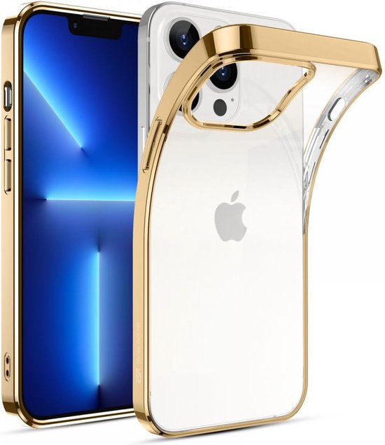 grond Bewolkt Bourgeon ESR Project Zero Apple iPhone 13 Pro Hoesje Dun TPU Goud | bol.com