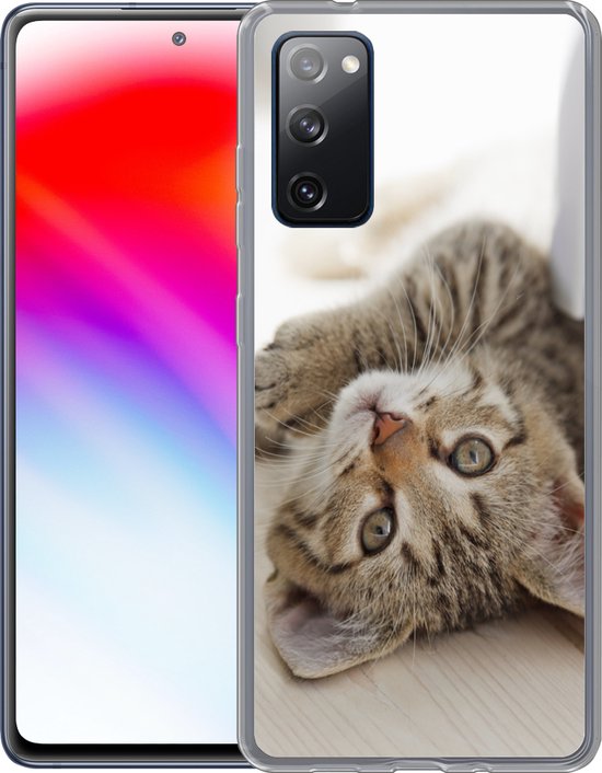 Coque Samsung Galaxy S20 FE - Chaton - Soleil - Marron - Siliconen