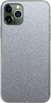 Geschikt voor iPhone 11 Pro hoesje - Metaal print - Aluminium - Stippen - Siliconen Telefoonhoesje