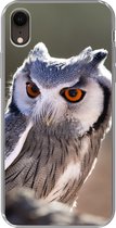 Coque iPhone XR - Hibou - Macro - Animal - Siliconen