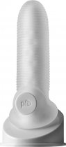 Fat Boy Micro Ribbed Sheath 5.5" - Clear - Sleeves
