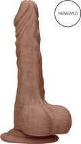 Dong with testicles 7'' - Tan - Realistic Dildos