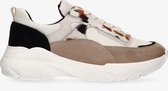 Tango Kaylee 1 Lage sneakers - Leren Sneaker - Dames - Beige - Maat 38