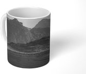 Mok - Wadi Rum - Auto - Zwart - Wit - 350 ML - Beker