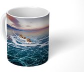 Mok - Baikalmeer met vissenstaartrots - 350 ML - Beker