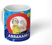 Mok - Koffiemok - Jubileum - 50 Jaar Abraham - Verjaardag - Mokken - 350 ML - Beker - Koffiemokken - Theemok