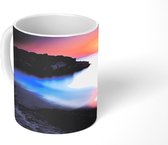 Mok - Zonsondergang bij een zee in Illinois - 350 ML - Beker