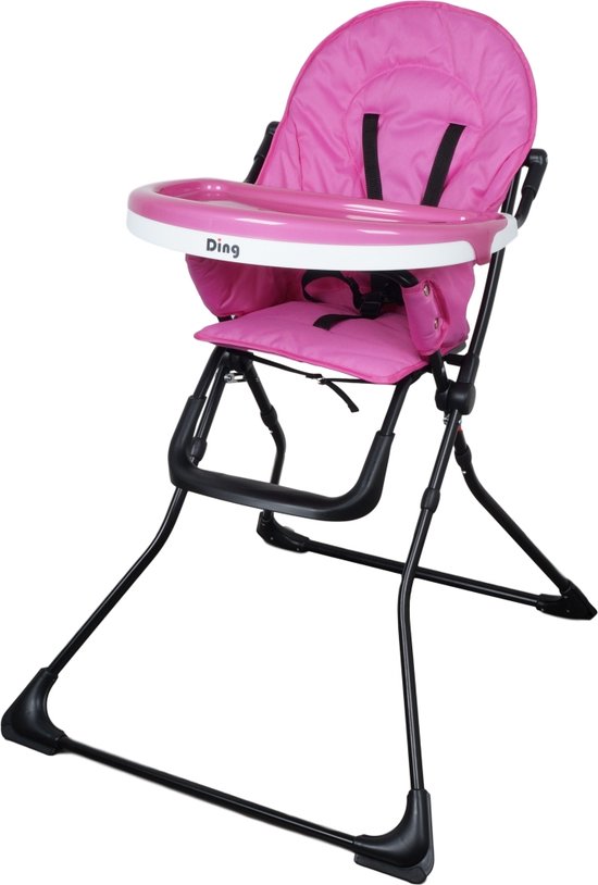 Moderator Iets Pat Ding Nemo Kinderstoel - Roze - Kinderstoel met tafelblad en  veiligheidsriempje | bol.com