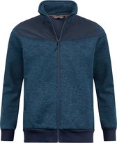 Life-Line Matthew Heren Fleece Jas - Navy Melange - S