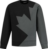 Dsquared2 Maple Leaf Sweater Zwart  Jongens maat 176