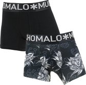 Muchachomalo jongens bamboe panther 2P zwart - 122/128