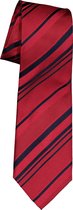 ETERNA stropdas - rood gestreept - Maat: One size
