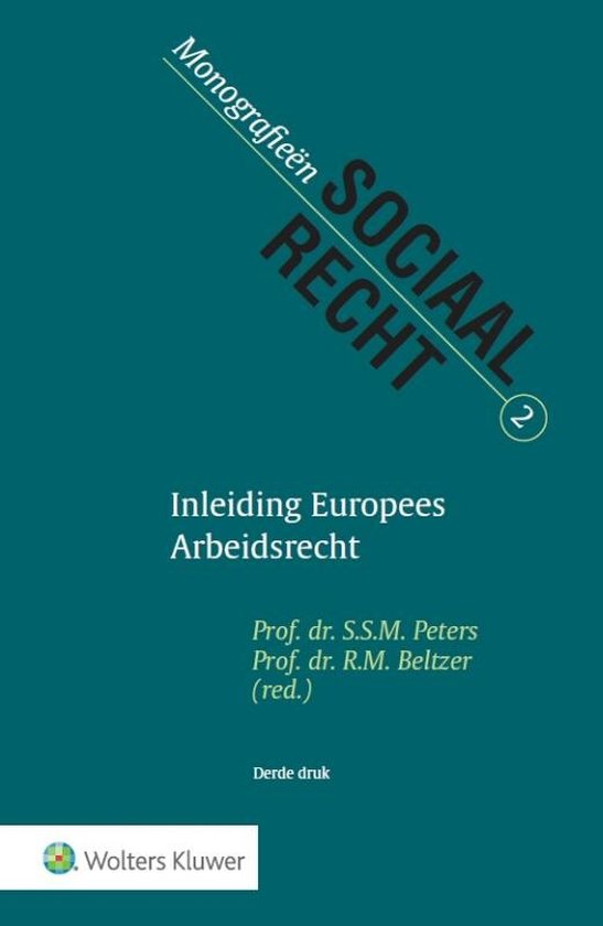 Inleiding Europees arbeidsrecht - cover