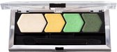 Maybelline Eyestudio Color Plush Silk Eyeshadow Quad Palette - 300 Sea Sprite - Oogschaduw - Groen - 2,5 g