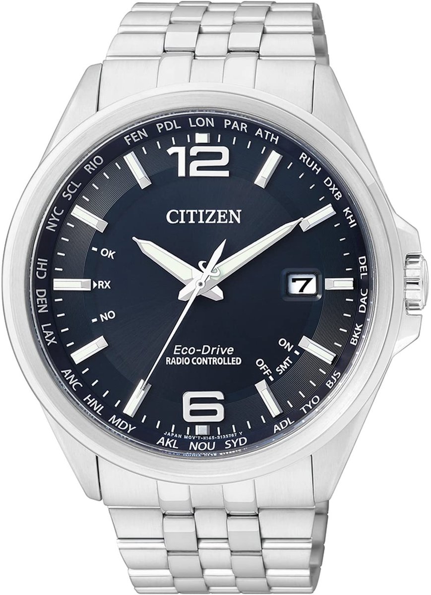 Citizen CB0010-88L - Horloge - Staal - Zilverkleurig - Ø 43 mm