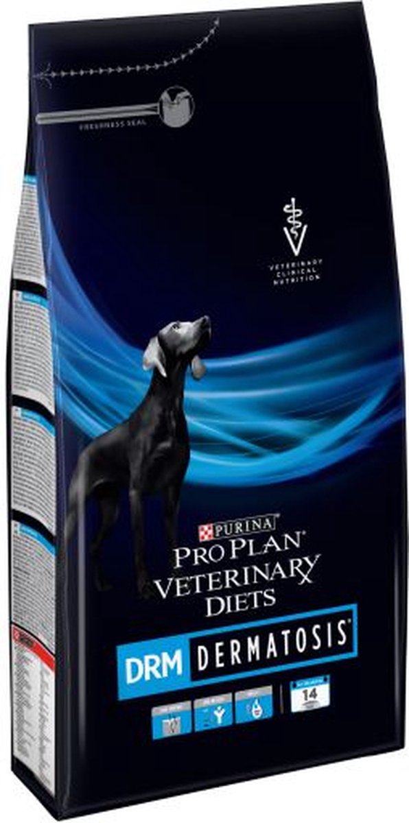 Purina Pro Plan Veterinary Diets Canine DRM Dermatosis hondenvoer 12 kg