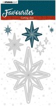 Studio Light Embossing Die Cut Stencil Winter's Favourites nr.338 STENCILSL338