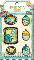 Bo Bunny key lime trinkets