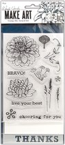 Ranger -Wendy Vecchi Stamp, Die & Stencil Set Bravo