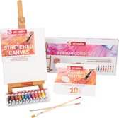 Pack de peinture acrylique Talens Art Creation 12 tubes 12ml avec accessoires