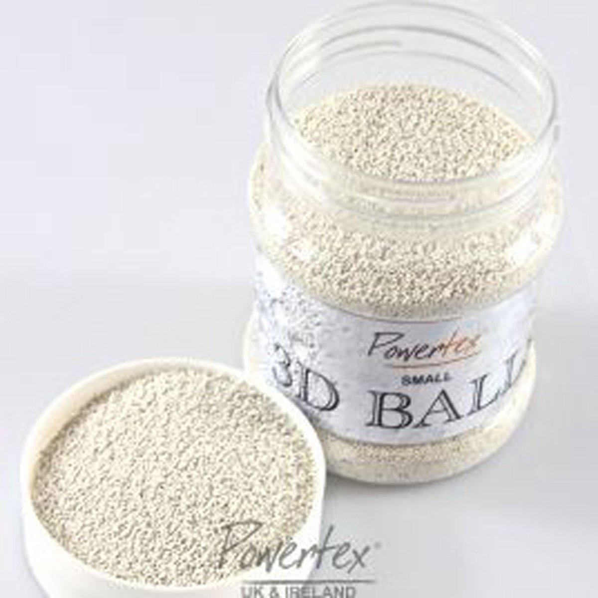 Powertex 3D Balls - Klein - Wit - 230 ml