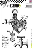 Carabelle Studio Cling stamp - A6 the heart has its reasons