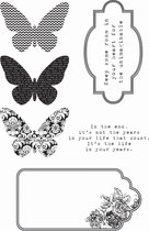 Kaisercraft kaleidoscope clear stamp 15,9x10,2cm