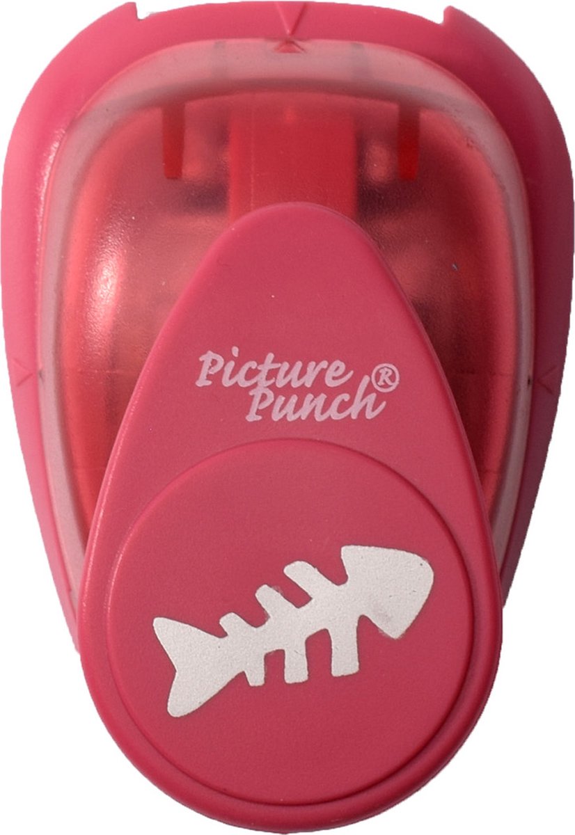 Vaessen Creative Pons - Figuurpons - Visgraat - 2,4 x 1,2 cm