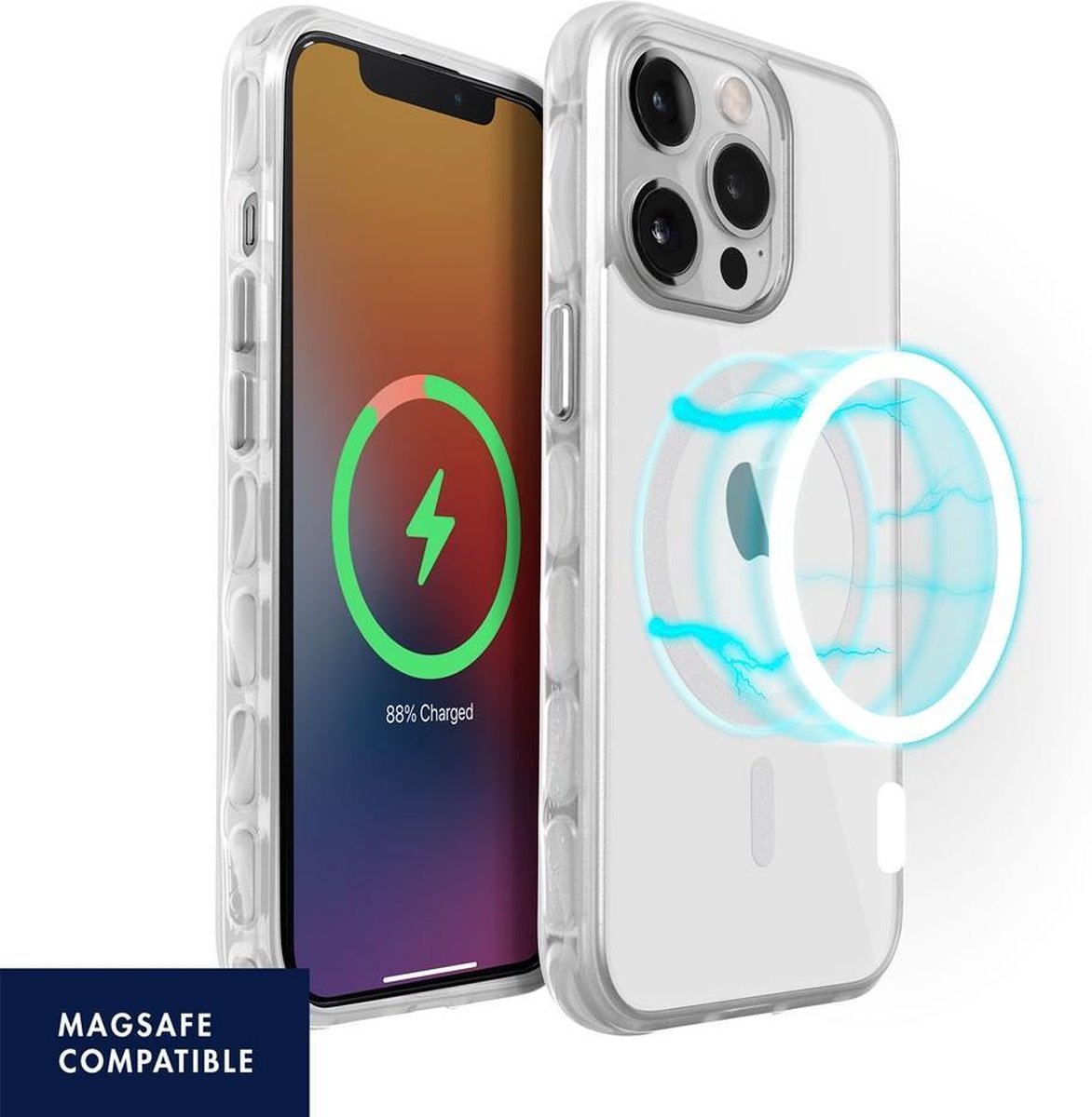 Laut Crystal Matter - Tinted Series TPU hoesje voor iPhone 13 Pro Max - transparant en wit